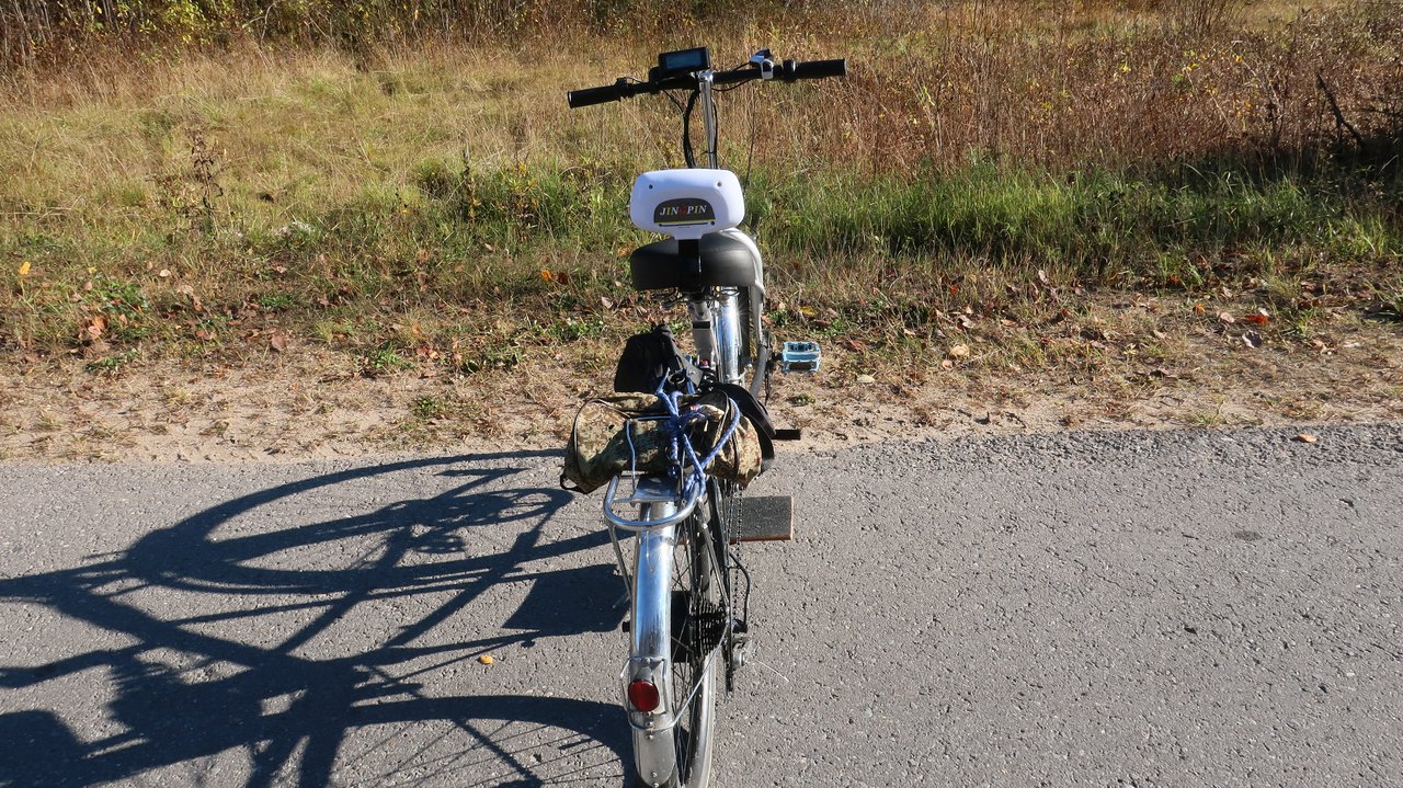 Электрорикамбент( E-chopper bike) самокат "Тотьмич"